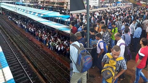 Mumbai Local Train News Western Railway traffic disrupted delay Virar to Churchgate local trains
