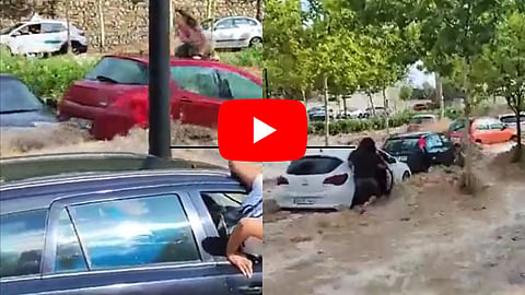 Spain Floods Video