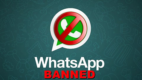 WhatsApp Accounts Banned 
