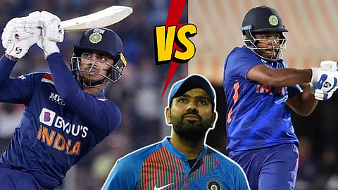 ishan kishan vs sanju samson 