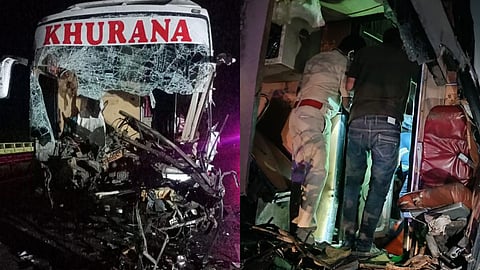 Samruddhi Mahamarg Khurana Bus Accident 