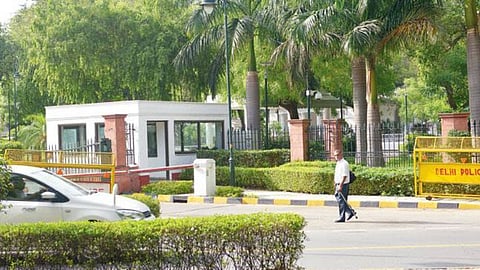 Drone flying Over PM Residence