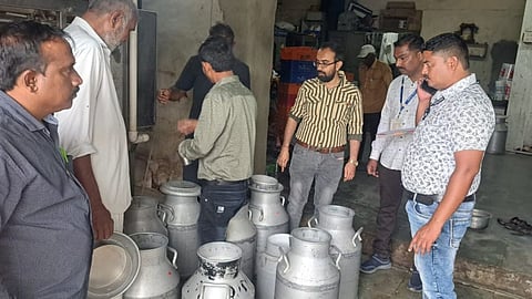 Nandurbar News, Adulteration in milk