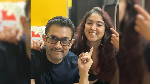 Ira Khan And Aamir Khan 