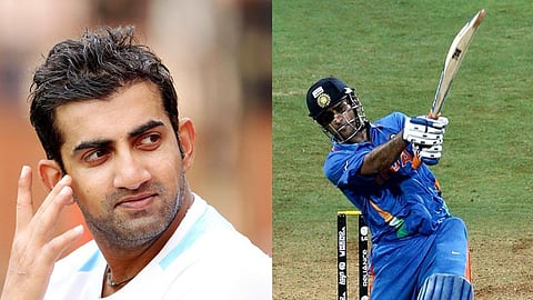 gautam gambhir on ms dhoni 
