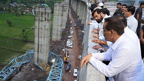 Samriddhi Highway Accident CM Eknath Shinde Inspection