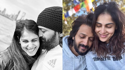 Riteish Deshmukh wishes Wife Genelia Deshmukh Wishes Birthday