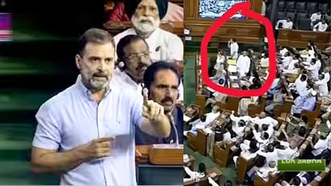 Rahul Gandhi Flying Kiss allegations 