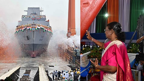 INS Vindhyagiri Launc
