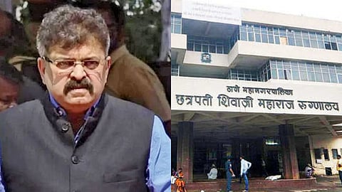 Jitendra Awhad On Kalwa Hospital