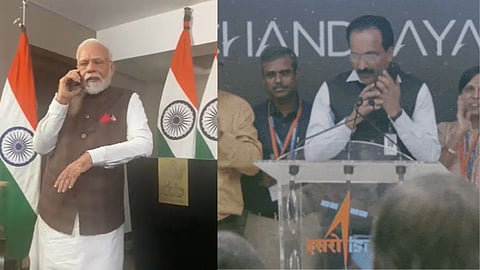 Chandrayaan-3: PM मोदींचा थेट दक्षिण आफ्रिकेतून इस्रो प्रमुख सोमनाथ यांना फोन, कौतुकाचा वर्षाव