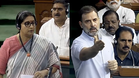 Smriti Irani vs Rahul Gandhi