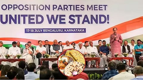 india alliance Meeting today in Mumbai jhunka bhakar vadapav at dinner
