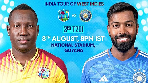 IND vs WI 3rd T20I