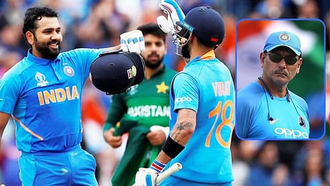 rohit sharma with virat kohli 