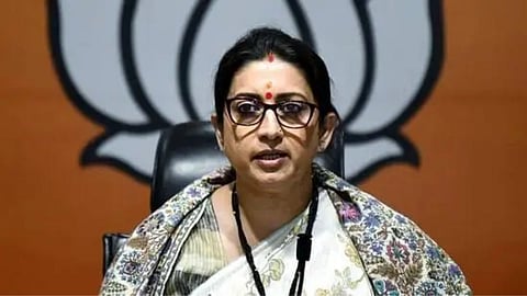 Smriti Irani  on Mahadev Betting App