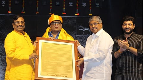 Ashok Saraf Honored With Babasaheb Purandare Award 2023