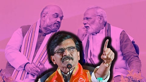 Maharashtra Politics : मोदी-शहांचा राज्यकारभार आणीबाणीपेक्षाही खतरनाक; 'सामना'तून भाजपला चिमटे