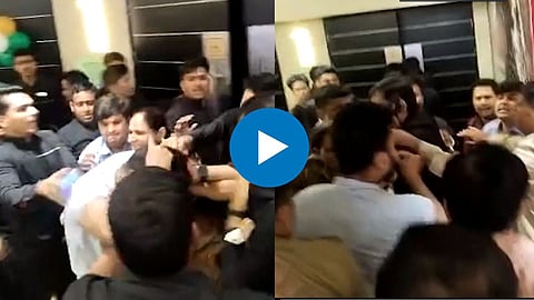 Gadar 2 Screening Fight Video Viral