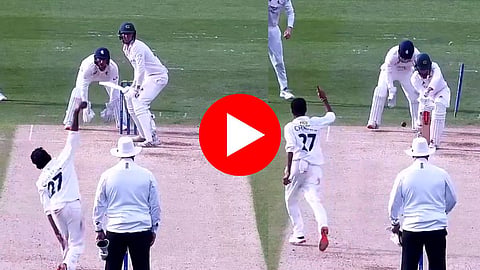 Yuzvendra Chahal Bowling In County Championship