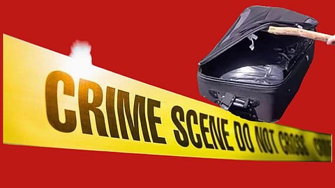 Dumping Body in Suitcase