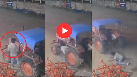 Tractor Accident Viral Video