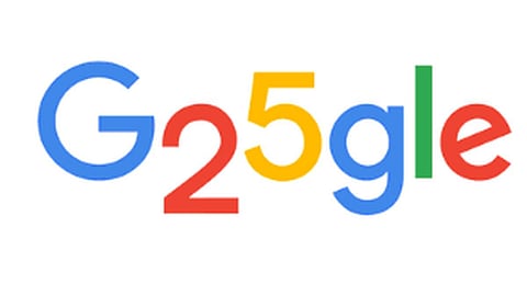 Google 25th Anniversary