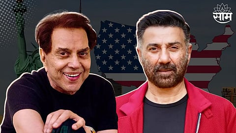 Sunny Deol And Dharmendra 