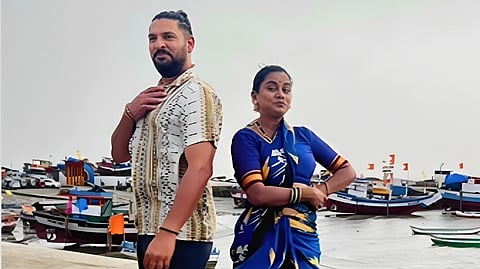 Hemangi Kavi with Yuvraj Singh 