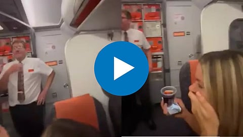 EasyJet Flight Viral Video