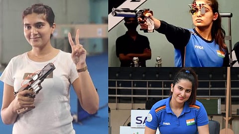 asian games 2023 day 4 live 25 meter pistol event isha singh won silver