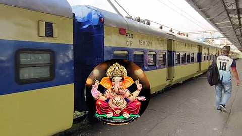 First MEMU train departs from Diva to Ratnagiri for Ganeshotsav 2023 good news for konkan citizen 
