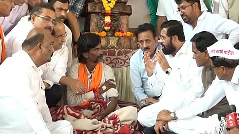 CM Eknath Shinde on Manoj Jarange Patil