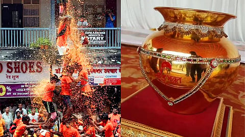 Golden Dahi Handi in Navi Mumbai