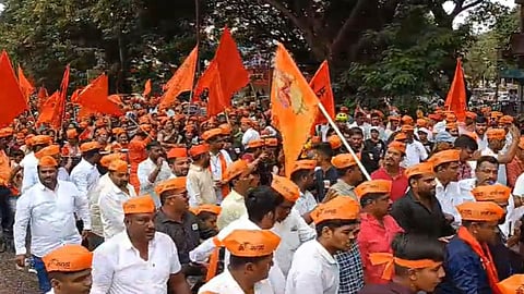 Sangli Maratha Kranti Morcha For Reservation:
