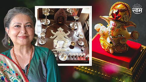 Smita Jaykar Shared On Ganpti Bappa Post