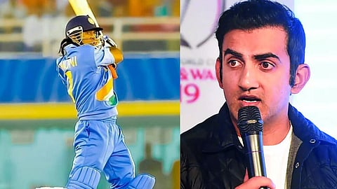 Ms dhoni sacrificed his number 3 position and runs for team india says gautam gambhir 