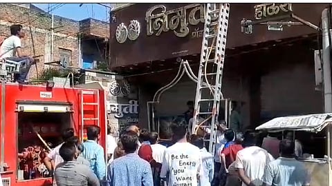 Amravati Fire News, fire brigade