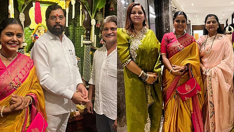 Hemangi Kavi At CM Home