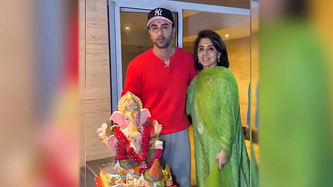 Neetu Kapoor, Ranbir Kapoor 