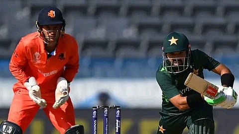 World Cup 2023 Pakistan vs Netherland, netherland need 287 runs to win the match cricket live score 