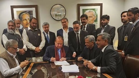 Nawaz Sharif Is Back In Pak