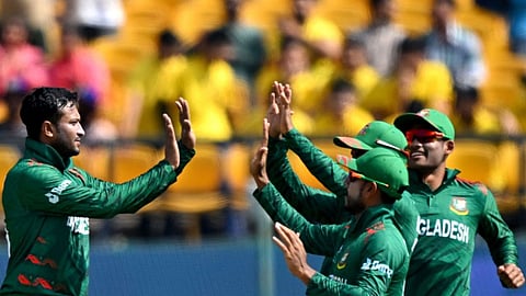 World cup 2023 ban vs afg live score bangaldesh need 157 runs to win