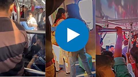Delhi Metro Viral Video