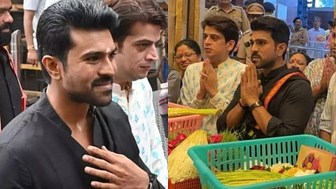 Ram Charan Visit Siddhivinayak Temple