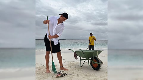 Akshay Kumar Post: 'स्वच्छता ही सेवा' म्हणत परदेशातून अक्षय कुमारचा PM मोदींच्या अभियानात सहभाग 