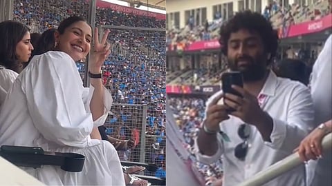 Anushka Sharma-Arijit Singh: अनुष्कासाठी अरिजित बनला फोटोग्राफर! भारत-पाकिस्तान सामन्यातील मैदानातील VIDEO व्हायरल