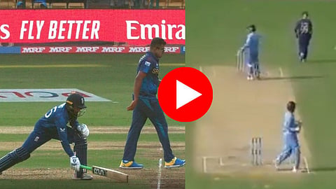 Adil Rashid- Virender Sehwag Runout Video
