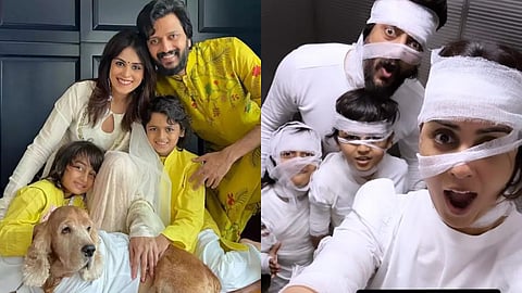 Genelia Deshmukh Shared Halloween Photo