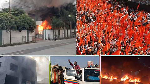Maratha Aarakshan:  मराठा आंदोलन पेटलं! बीडमध्ये आमदार संदीप क्षीरसागर यांच्या घराला लावली आग